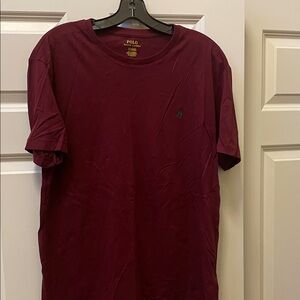 Polo by Ralph Lauren Short-Sleeve Crewneck Tee - Maroon